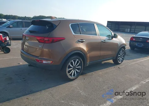 2017 Kia Sportage Ex из США, поврежденный, VIN KNDPNCACXH7112494